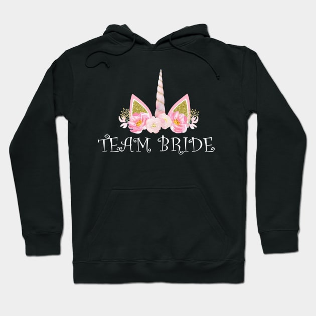 Team squad bride to be t shirt popular top design Hoodie by milica.brdar77@gmail.com